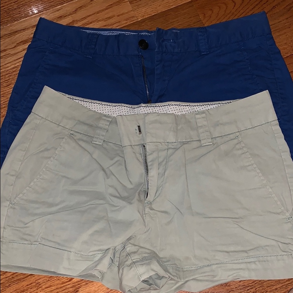 Uniqlo Blue and Green Shorts Bundle